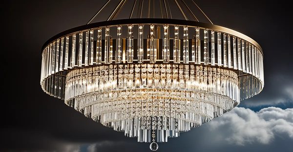 Éclairez vos espaces avec le raffinement du lustre nuage