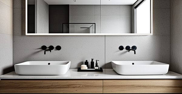 Meuble de salle de bain : choisir entre simplicité ou double vasque