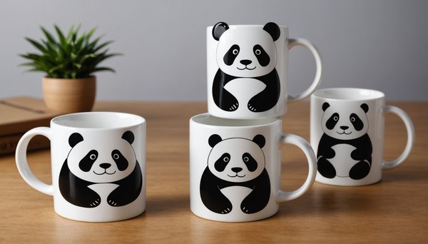 Découvrez la collection incontournable de mugs panda!